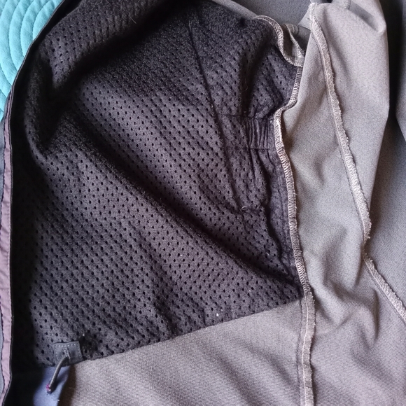 Patagonia Medium Hooded Jacket Full Zip Midnight Blue/Black Lightweight - Picture 7 of 9